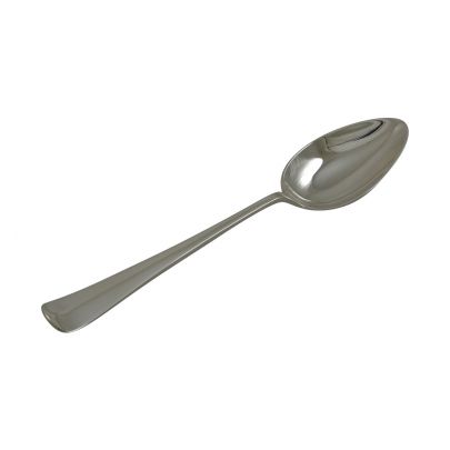 Zilveren kinderlepel 14 cm. Haags Lofje Zilver Rikkoert Huiscollectie