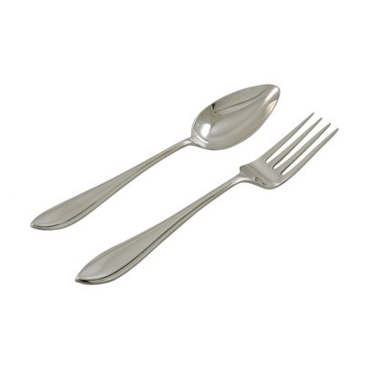 2-delig Zilveren kinderbestekje Puntfilet 14 cm. Zilver Rikkoert Huiscollectie